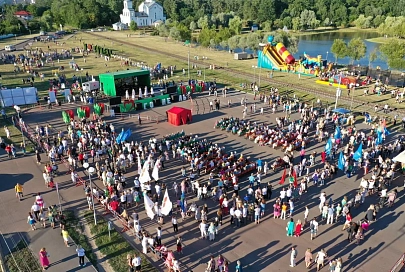 Масштабный праздник акции "Маёй краiне" прошел в Новобелице